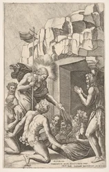 Christus in der Vorhölle, nach Raphael