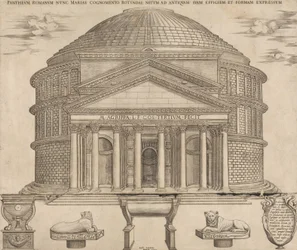 Speculum Romanae Magnificentiae: Das Pantheon, 1649