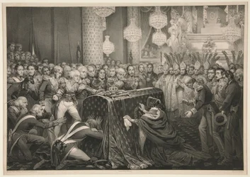 Die sterblichen Überreste Kaiser Napoleons im Invalidendom