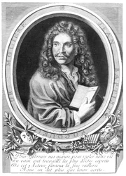 Porträt von Molière (1622-73)