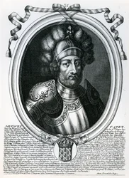 Hugues I Capet (941-96) König von Frankreich, aus 