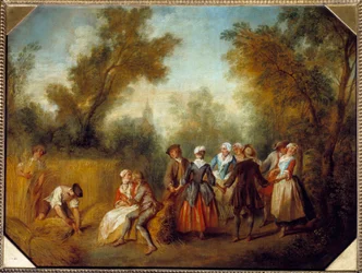 Sommerliche Landpartie zur Erntezeit