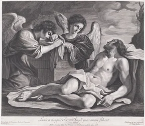 Engel trauern über den toten Christus, ca. 1690-1720