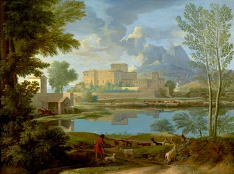 Landschaft mit Ruhe, 1650-1
