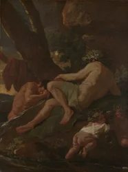 Midas wäscht sich an der Quelle des Pactolus, ca. 1627