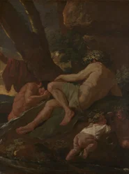 Midas wäscht sich an der Quelle des Pactolus, ca. 1627