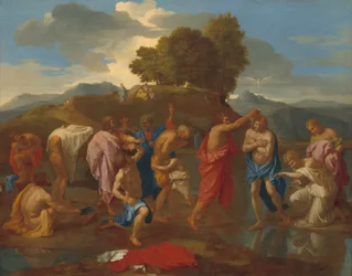 Die Taufe Christi, 1641-1642