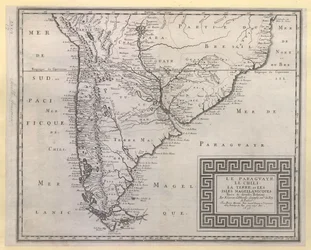 Paraguay, Chile, das Land und die Magellaninseln: Aus verschiedenen Berichten. Von N. SANSON d