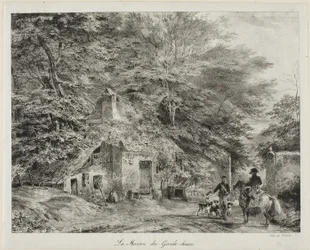 Das Häuschen des Wildhüters, aus dem Album von 1826
