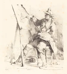 Der Schildermaler (Le Peintre d