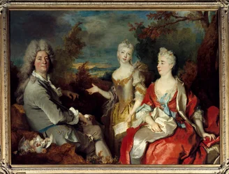 Familienporträt, früher bekannt als Porträt des Malers, seiner Frau und Tochter