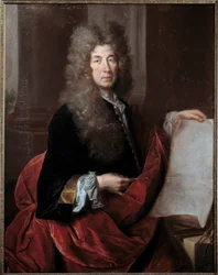Porträt von Jules Hardouin Mansart, Architekt und Superintendent der Gebäude von König Ludwig XIV.