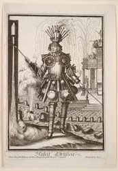 Fantasiekostüme: Kostüm des Feuerwerksmachers, ca. 1690