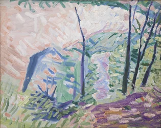 Wald in der Nähe des Bagsværd-Sees