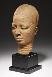 Schreinkopf, Yoruba-Kultur, Nigeria (Terrakotta)