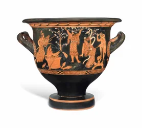 Attisch rotfiguriger Glockenkrater, ca. 410-400 v. Chr.