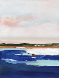 Blauer Ozeanhorizont