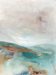 Ruhige abstrakte Landschaft