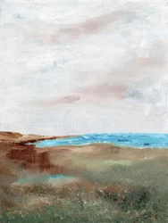 Ruhige Strandlandschaft