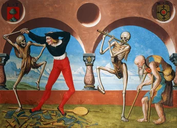 Tod, Handwerker und Bettler