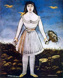 Die Schauspielerin Margarita, 1909