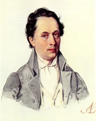 Porträt von Leopold Niemirowski 1810-1883, 1843