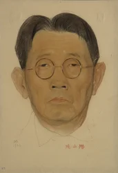 Porträt von Sen Katayama 1859-1933, 1922