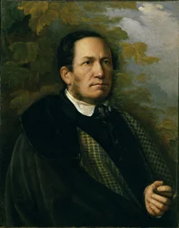 Porträt von Valeryan Zhadovsky, 1843