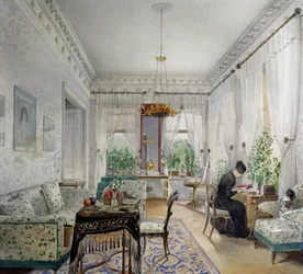 Interieur des Lopuchin-Hauses