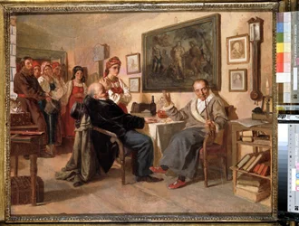 Der Markt. Der Verkauf von Leibeigenen