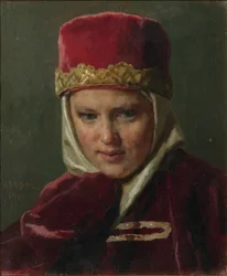 Frau eines Bojaren, 1901