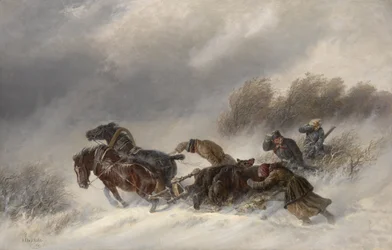 Rückkehr von der Bärenjagd, 1881