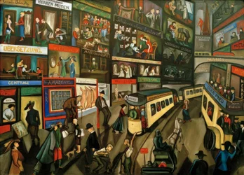 Berliner Straßenszene