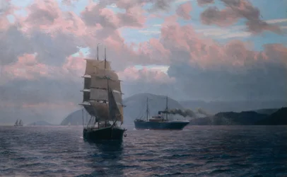 Treffen in der Drøbak-Bucht