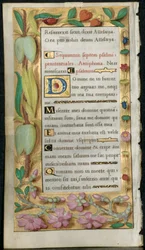 Blatt aus einem Stundenbuch: Bußpsalmen, um 1530-1535