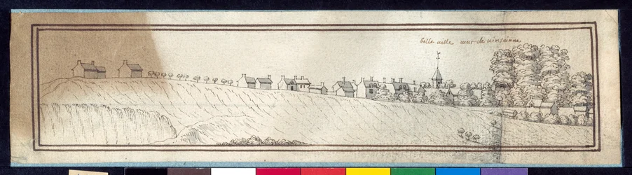 Belleville (Feder & Tinte mit Waschung auf Papier)