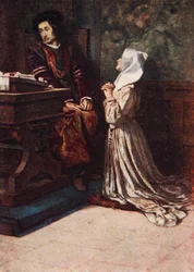 Isabels Flehen, Maß für Maß, Akt II Szene 2, Illustration aus 