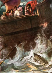 Die Königin über Bord geworfen. Perikles, Prinz von Tyrus – Akt III, Szene 1, ca. 1925