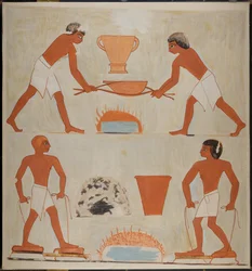 Szene der Metallarbeiter, Grab von Rekhmire