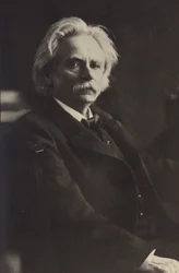 Edvard Grieg, norwegischer Komponist und Pianist (1843-1907)