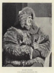 Hjalmar Johansen (s/w Foto)