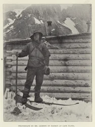 Fotografie von Herrn Jackson von Nansen am Kap Flora