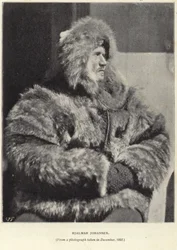 Porträt von Hjalmar Johansen