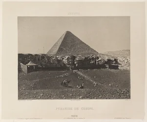 Ägypten. Pyramide von Cheops
