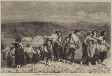 Heuernte in Deutschland, die letzte Ladung