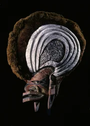 Helmmasken (tatanua), Nord-Neuirland, Papua-Neuguinea