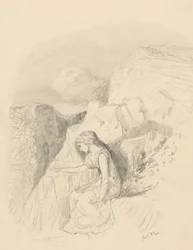 Melancholie, um 1868