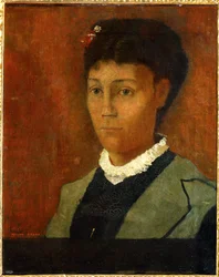 Mme. Odilon Redon, geborene Camille Falte