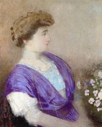 Porträt der Marquise de Gonet, 1907