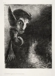 Die Nacht: Die Chimäre betrachtete alles mit Angst, 1886